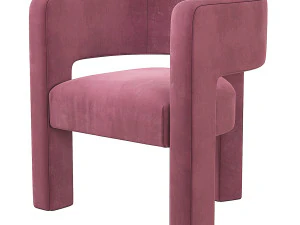Sculpt Chair Crate and Barrel 3D Model