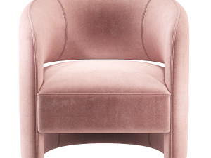 Ambra Armchair Rugiano Italia 3D 模型