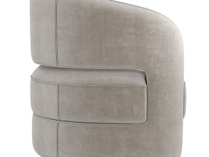 Ambra Armchair Rugiano Italia 3D 模型