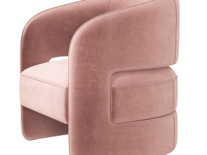 Ambra Armchair Rugiano Italia 3D 模型