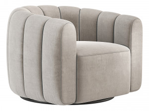Fitz Russet Chair CB2 3Dモデル