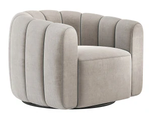 Fitz Russet Chair CB2 3D Model