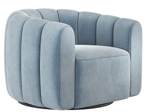 Fitz Russet Chair CB2 3D Модель