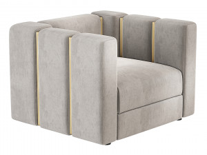 Rugiano Italia Club Armchair 3Dモデル