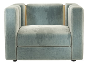 Rugiano Italia Club Armchair Modello 3D