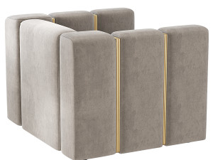 Rugiano Italia Club Armchair Modello 3D