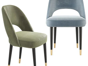 Laskasas Amour Dining Chair 3D Model