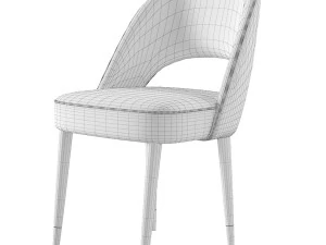 Laskasas Amour Dining Chair 3D Model