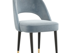 Laskasas Amour Dining Chair 3D Модель