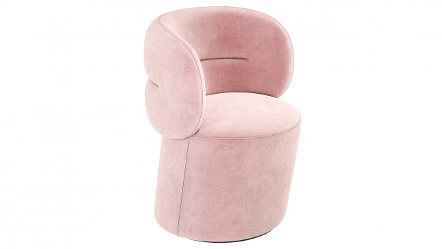 Moroso Getlucky Armchair Patricia Urquiola Model 3D .c4d .max .obj .3ds .fbx .stl .blend 