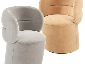 Moroso Getlucky Armchair Patricia Urquiola 3D Model