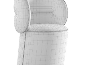 Moroso Getlucky Armchair Patricia Urquiola 3D Model