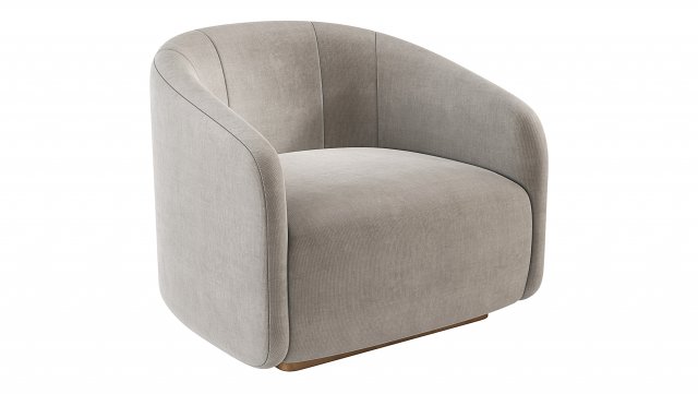 Fendi Casa Armchair Modelo 3D .c4d .max .obj .3ds .fbx .stl .blend 
