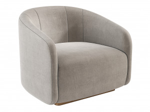 Fendi Casa Armchair 3D Model