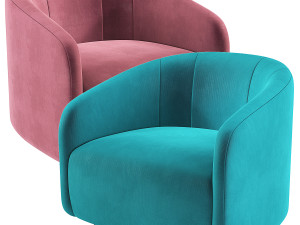 Fendi Casa Armchair Modelo 3D