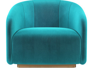 Fendi Casa Armchair Modelo 3D