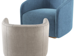 Fendi Casa Armchair Modelo 3D