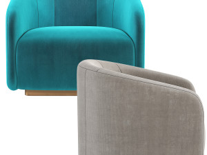 Fendi Casa Armchair Modelo 3D