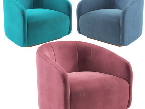 Fendi Casa Armchair Modelo 3D
