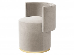 Love Seat Chair Pouf Rugiano Italy Model 3D