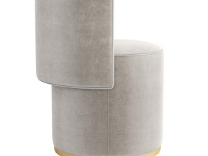 Love Seat Chair Pouf Rugiano Italy 3D-Modell