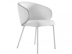 Connubia Calligaris Tuka Chair Italy Modello 3D