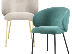 Connubia Calligaris Tuka Chair Italy 3D Model