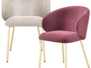 Connubia Calligaris Tuka Chair Italy Modello 3D