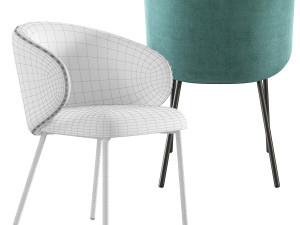 Connubia Calligaris Tuka Chair Italy Modello 3D