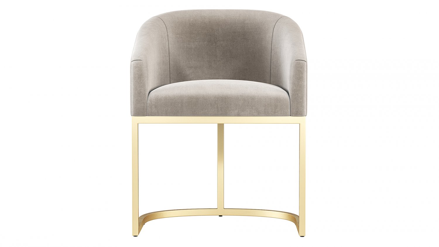 Emery barrelback new arrivals slope fabric armchair