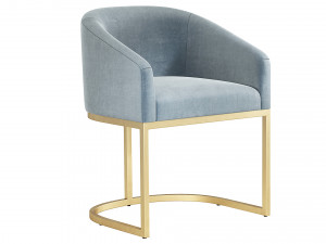 Restoration Hardware Emery Barrelback Slope Armchair RH 3D Модель