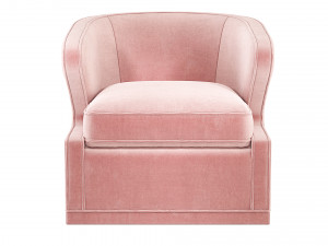 Eichholtz Dorset Velvet Swivel Chair 3D-Modell