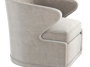 Поворотний стілець Eichholtz Dorset Velvet 3D Модель