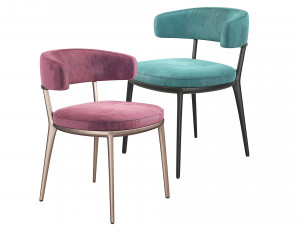 Caratos Maxalto chair Antonio Citterio BB Italia 3D Model