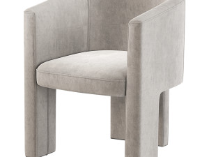Coco Republic Phoenix Dining Chair 3D Модель