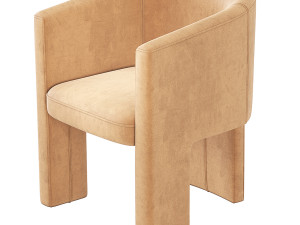 Coco Republic Phoenix Dining Chair 3D Модель
