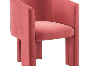 Coco Republic Phoenix Dining Chair 3D Модель