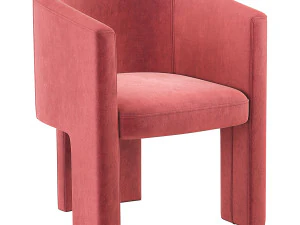 Coco Republic Phoenix Dining Chair 3D Model