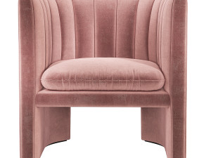 LOAFER SC23 And Tradition Easy Chair Modello 3D