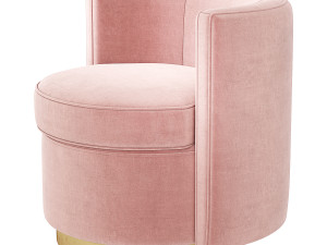 Eichholtz Amanda Swivel Chair 3D Model
