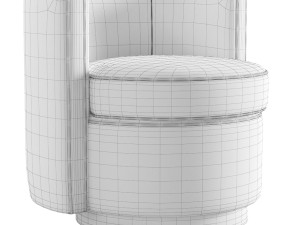 Eichholtz Amanda Swivel Chair 3D Model