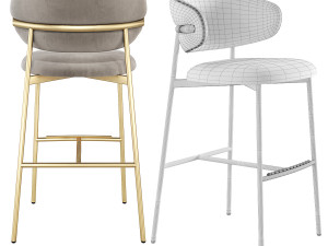 Calligaris Oleandro Bar Stool 3D 模型