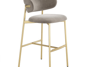 Calligaris Oleandro Bar Stool 3D 模型