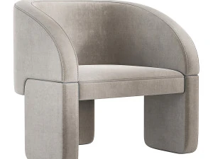 Baxter Lazybones Lounge Studiopepe Italy 3D Model