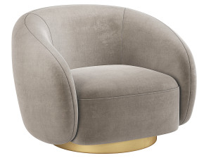 Eichholtz Brice Swivel Chair 3D 模型