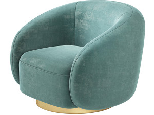 Eichholtz Brice Swivel Chair 3D 模型