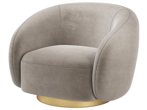 Eichholtz Brice Swivel Chair 3D 模型