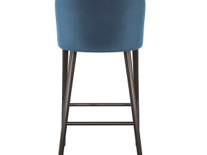 Camille Italian Bar Stool Crate and Barrel 3D Model