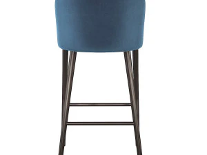 Camille Italian Bar Stool Crate and Barrel 3D Model
