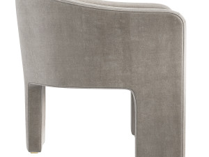 Eichholtz Pebbles Chair three legs Modelo 3D